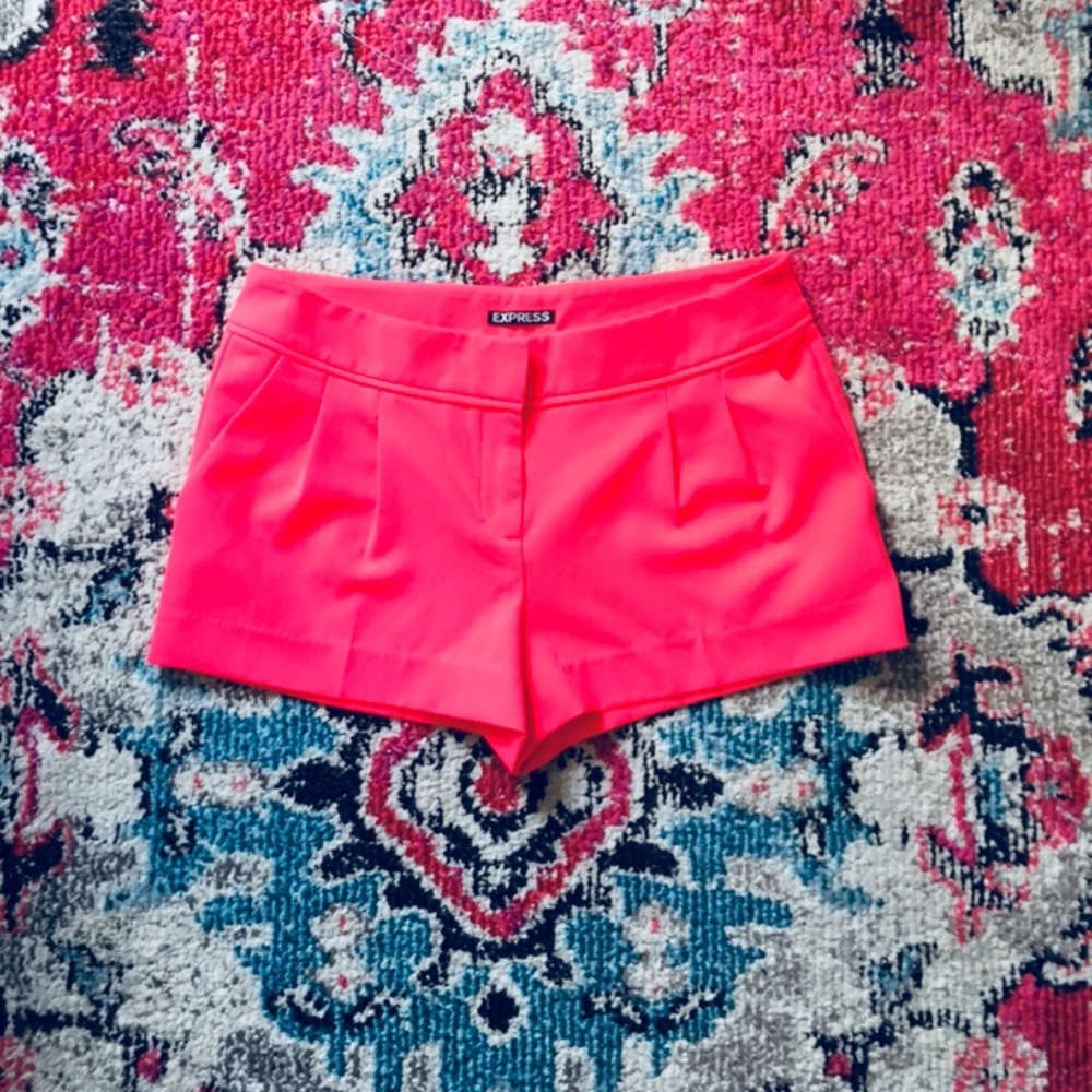 Pink Dress Shorts